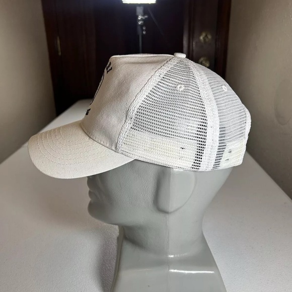 Amiri Cap Hat Zig Zag White Black Size: ONE SIZE - Picture 5 of 14